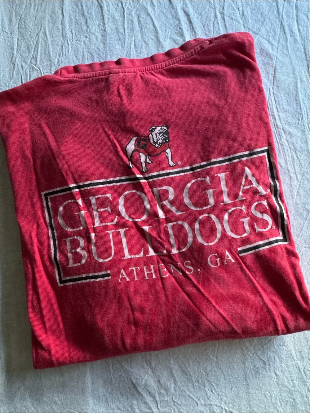 Set of 8 Georgia Bulldog Tops! ❤️🖤❤️ - Picture 4 of 16